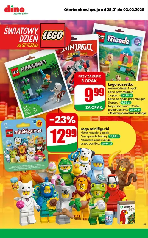 Dino - gazetka promocyjna MEGA promocje! od środy 28.01 do wtorku 03.02 - strona 10