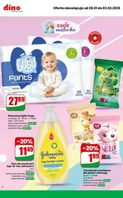 Dino - gazetka promocyjna MEGA promocje! od środy 28.01 do wtorku 03.02 - strona 6