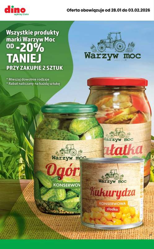 Dino - gazetka promocyjna MEGA promocje! od środy 28.01 do wtorku 03.02 - strona 4