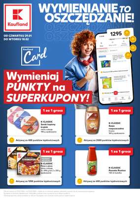 Kaufland - gazetka promocyjna Oferta Kaufland - KUPONY od czwartku 29.01 do wtorku 10.02