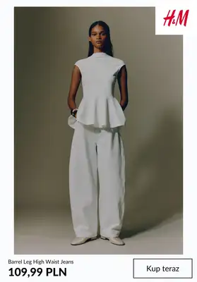 H&M - gazetka promocyjna Barrel jeans damskie od wtorku 27.01  - strona 3