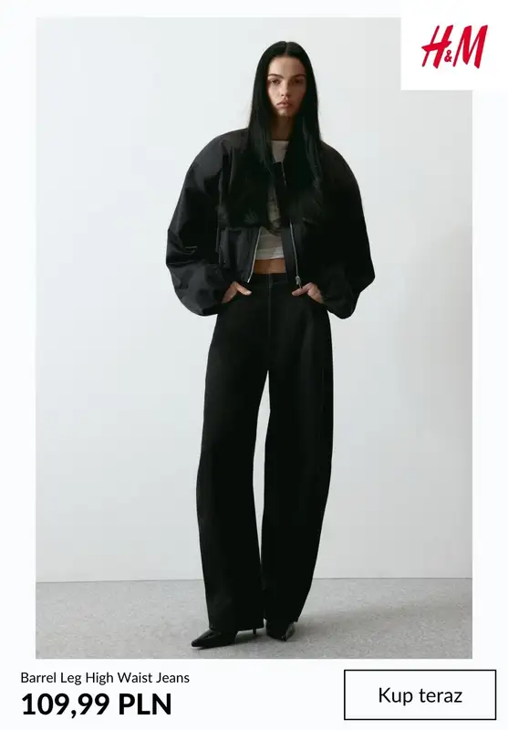 H&M - gazetka promocyjna Barrel jeans damskie od wtorku 27.01  - strona 2