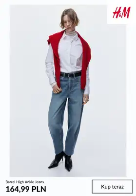 H&M - gazetka promocyjna Barrel jeans damskie od wtorku 27.01  - strona 7