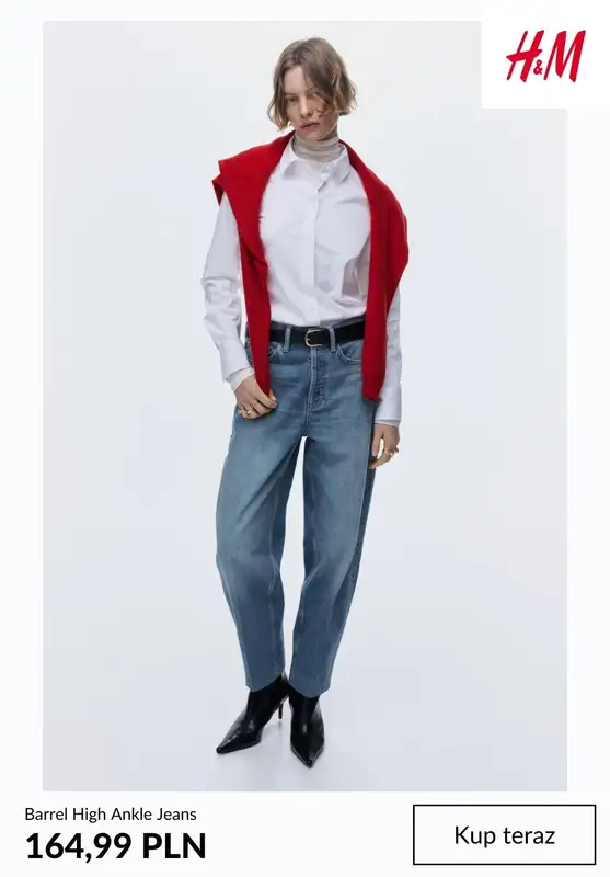 H&M - gazetka promocyjna Barrel jeans damskie od wtorku 27.01  - strona 7