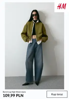 H&M - gazetka promocyjna Barrel jeans damskie od wtorku 27.01  - strona 5