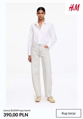 H&M - gazetka promocyjna Barrel jeans damskie od wtorku 27.01  - strona 10