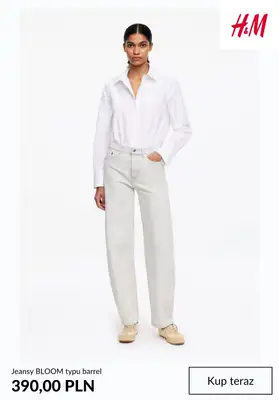 H&M - gazetka promocyjna Barrel jeans damskie od wtorku 27.01  - strona 10