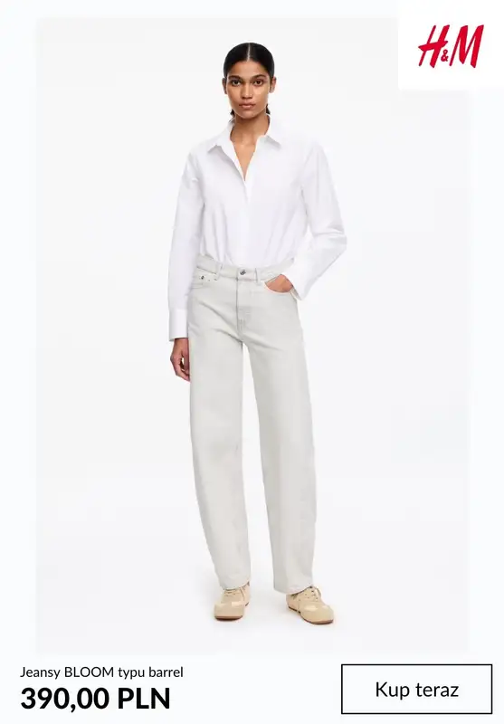 H&M - gazetka promocyjna Barrel jeans damskie od wtorku 27.01  - strona 10