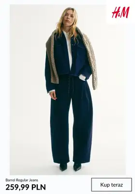 H&M - gazetka promocyjna Barrel jeans damskie od wtorku 27.01  - strona 8