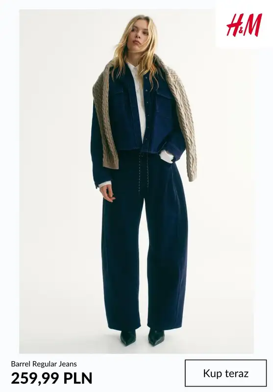 H&M - gazetka promocyjna Barrel jeans damskie od wtorku 27.01  - strona 8