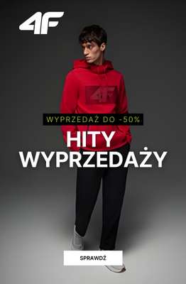 4F - gazetka promocyjna Hity wyprzedaży! od wtorku 27.01 