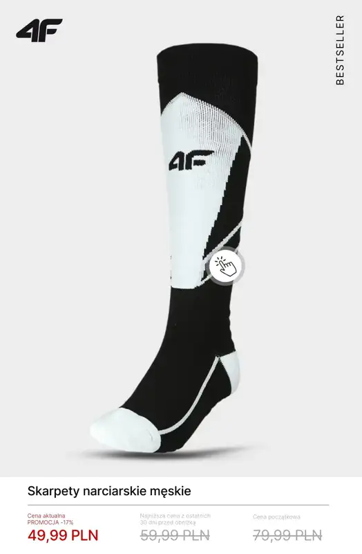 4F - gazetka promocyjna Hity wyprzedaży! od wtorku 27.01  - strona 4