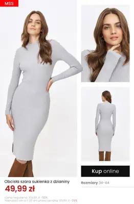 Top Secret - gazetka promocyjna -30% na kurtki, płaszcze, swetry, bluzy i sukienki od wtorku 27.01 do poniedziałku 02.02 - strona 3