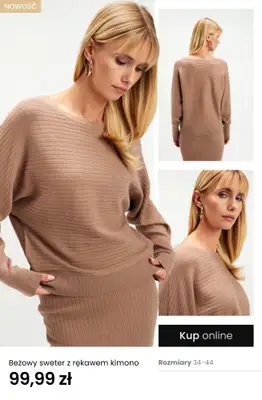 Top Secret - gazetka promocyjna -30% na kurtki, płaszcze, swetry, bluzy i sukienki od wtorku 27.01 do poniedziałku 02.02 - strona 12