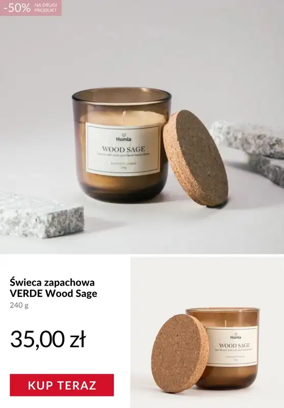 Homla - gazetka promocyjna -50% na drugi produkt od wtorku 27.01 do poniedziałku 02.02 - strona 4