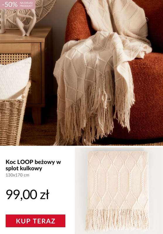 Homla - gazetka promocyjna -50% na drugi produkt od wtorku 27.01 do poniedziałku 02.02 - strona 7