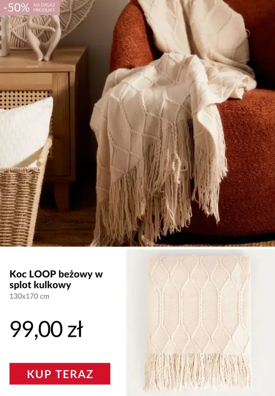 Homla - gazetka promocyjna -50% na drugi produkt od wtorku 27.01 do poniedziałku 02.02 - strona 7