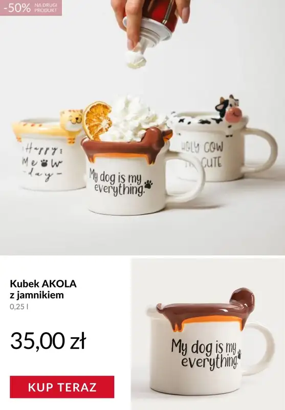 Homla - gazetka promocyjna -50% na drugi produkt od wtorku 27.01 do poniedziałku 02.02 - strona 2