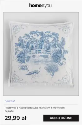 home&you - gazetka promocyjna Kolekcja: pałacowy błękit od wtorku 27.01 do wtorku 03.02 - strona 8