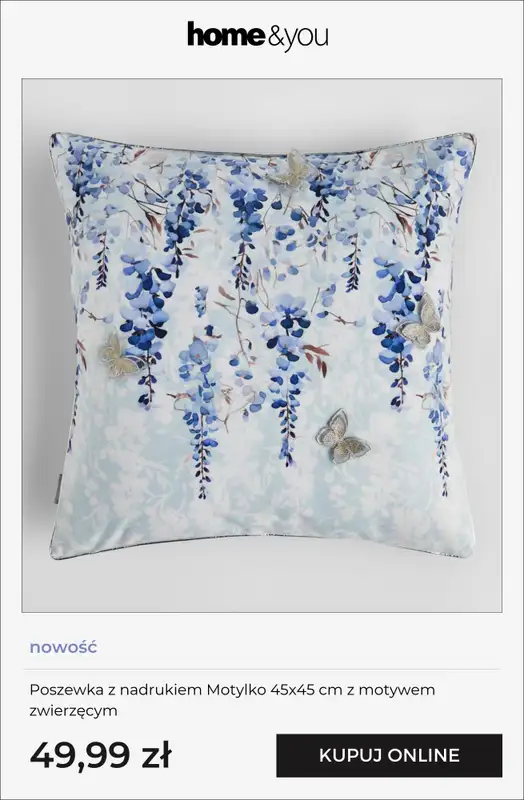 home&you - gazetka promocyjna Kolekcja: pałacowy błękit   - strona 2