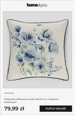 home&you - gazetka promocyjna Kolekcja: pałacowy błękit od wtorku 27.01 do wtorku 03.02 - strona 4