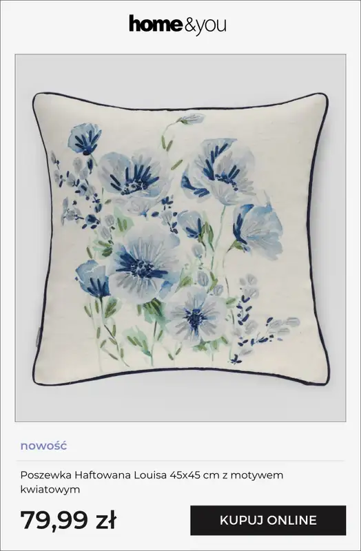 home&you - gazetka promocyjna Kolekcja: pałacowy błękit od wtorku 27.01 do wtorku 03.02 - strona 4