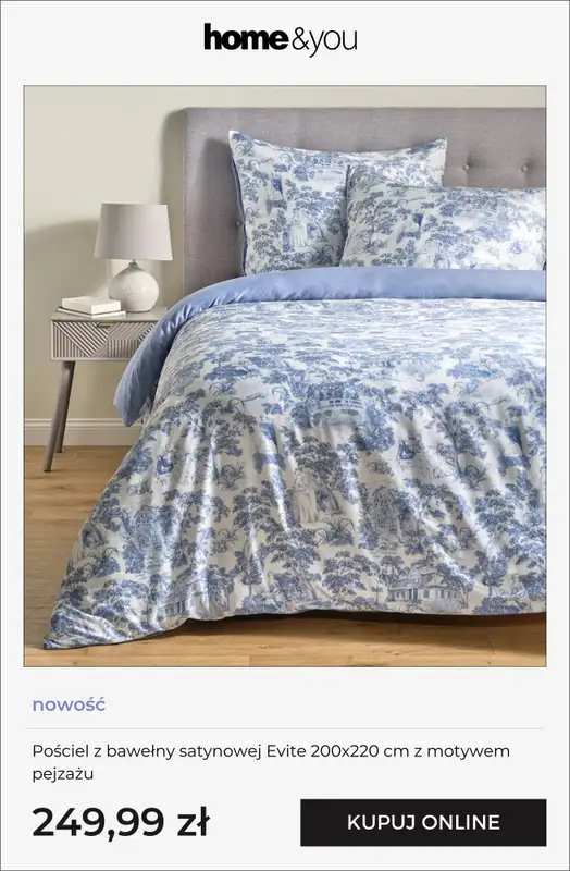 home&you - gazetka promocyjna Kolekcja: pałacowy błękit od wtorku 27.01 do wtorku 03.02 - strona 5