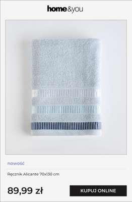 Ręcznik Alicante 70x130 cm