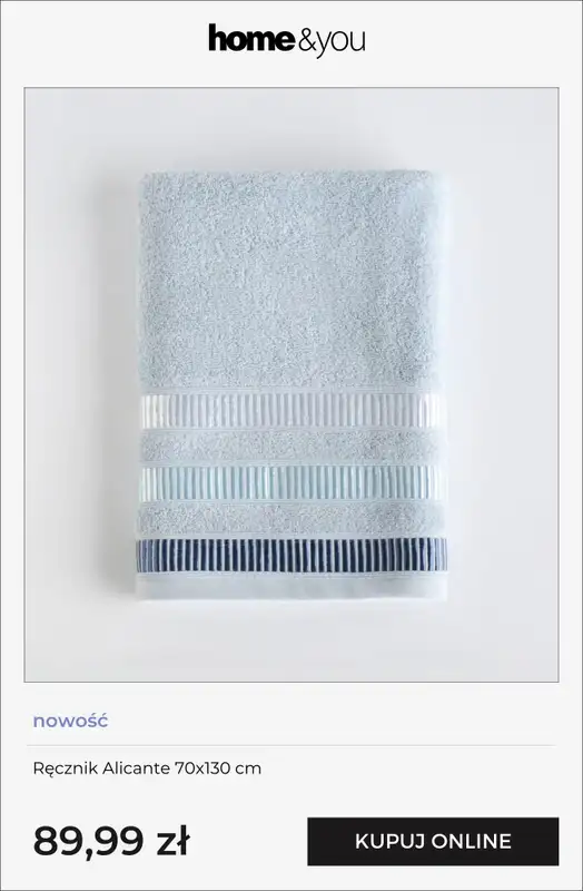 home&you - gazetka promocyjna Kolekcja: pałacowy błękit od wtorku 27.01 do wtorku 03.02 - strona 7