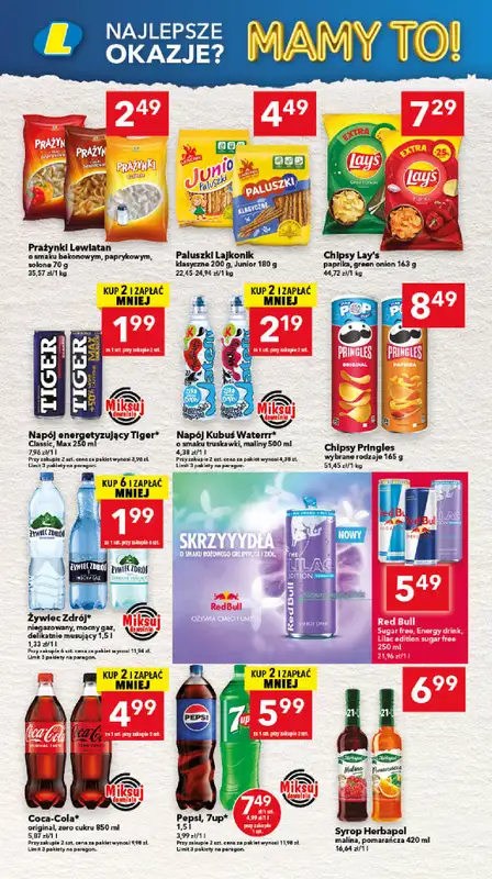 LEWIATAN - gazetka promocyjna Mamy TO w Lewiatanie – Kujawy od czwartku 29.01 do środy 04.02 - strona 6