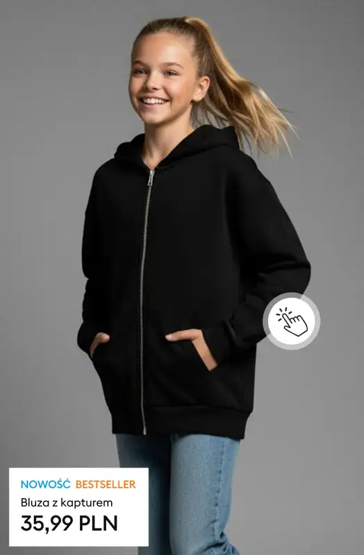 Sinsay - gazetka promocyjna Codzienna wygoda - bluzy i dresy od 17,99 zł od wtorku 27.01 do poniedziałku 02.02 - strona 14