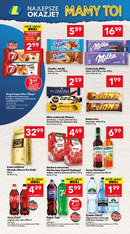 LEWIATAN - gazetka promocyjna Mamy TO w Lewiatanie – Lublin od czwartku 29.01 do środy 04.02 - strona 6