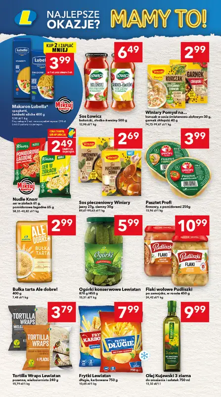 LEWIATAN - gazetka promocyjna Mamy TO w Lewiatanie – woj. podkarpackie od czwartku 29.01 do środy 04.02 - strona 4