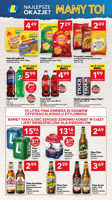 LEWIATAN - gazetka promocyjna Mamy TO w Lewiatanie – woj. podlaskie od czwartku 29.01 do środy 04.02 - strona 6