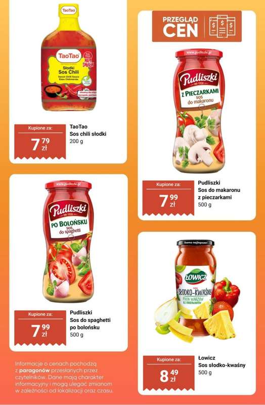 Biedronka - gazetka promocyjna Ketchupy i sosy - przegląd cen od czwartku 29.01 do soboty 31.01 - strona 6