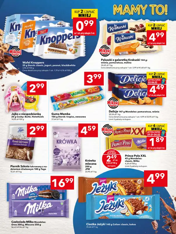 LEWIATAN - gazetka promocyjna Mamy TO w Lewiatanie – woj. świętokrzyskie od czwartku 29.01 do środy 04.02 - strona 10