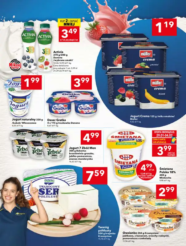 LEWIATAN - gazetka promocyjna Mamy TO w Lewiatanie – woj. świętokrzyskie od czwartku 29.01 do środy 04.02 - strona 7