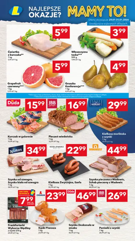 LEWIATAN - gazetka promocyjna Mamy TO w Lewiatanie – woj. wielkopolskie od czwartku 29.01 do środy 04.02 - strona 2