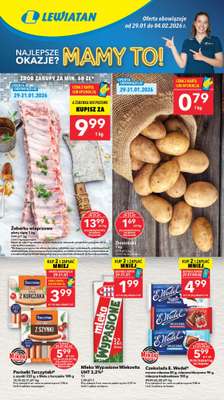 LEWIATAN - gazetka promocyjna Mamy TO w Lewiatanie – Zachód od czwartku 29.01 do środy 04.02