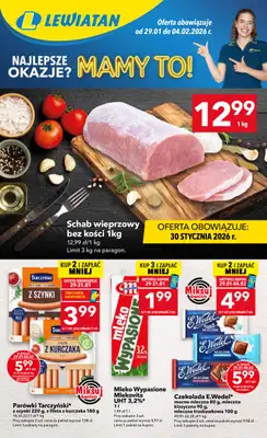 LEWIATAN - gazetka promocyjna Mamy TO w Lewiatanie – Żory od czwartku 29.01 do środy 04.02