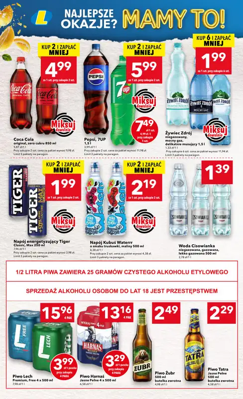 LEWIATAN - gazetka promocyjna Mamy TO w Lewiatanie – Żory od czwartku 29.01 do środy 04.02 - strona 10