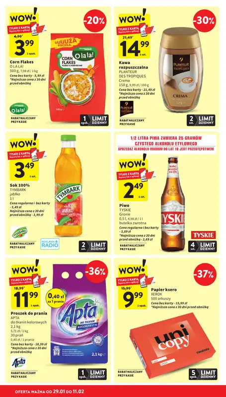 Intermarche - gazetka promocyjna Gazetka od czwartku 29.01 do środy 04.02 - strona 9