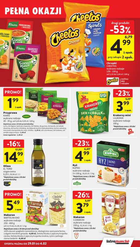 Intermarche - gazetka promocyjna Gazetka od czwartku 29.01 do środy 04.02 - strona 33