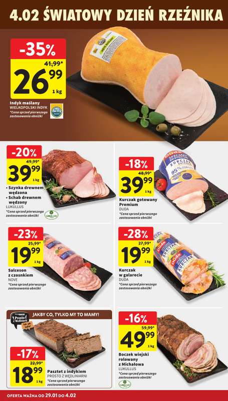 Intermarche - gazetka promocyjna Gazetka od czwartku 29.01 do środy 04.02 - strona 16