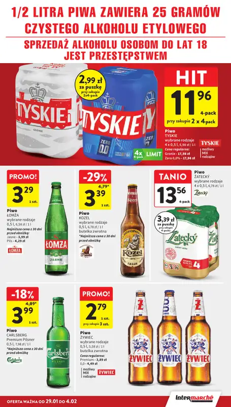 Intermarche - gazetka promocyjna Gazetka od czwartku 29.01 do środy 04.02 - strona 35