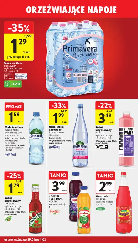 Intermarche - gazetka promocyjna Gazetka od czwartku 29.01 do środy 04.02 - strona 34