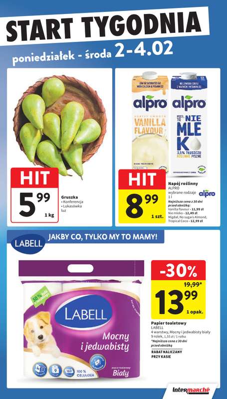 Intermarche - gazetka promocyjna Gazetka od czwartku 29.01 do środy 04.02 - strona 44