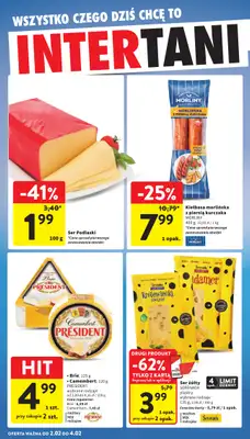 Intermarche - gazetka promocyjna Gazetka od czwartku 29.01 do środy 04.02 - strona 43