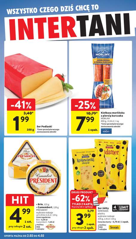 Intermarche - gazetka promocyjna Gazetka od czwartku 29.01 do środy 04.02 - strona 43