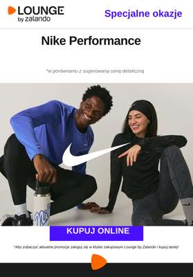 Lounge by Zalando - gazetka promocyjna Specjalne okazje:  Nike Performance od wtorku 27.01 do piątku 30.01